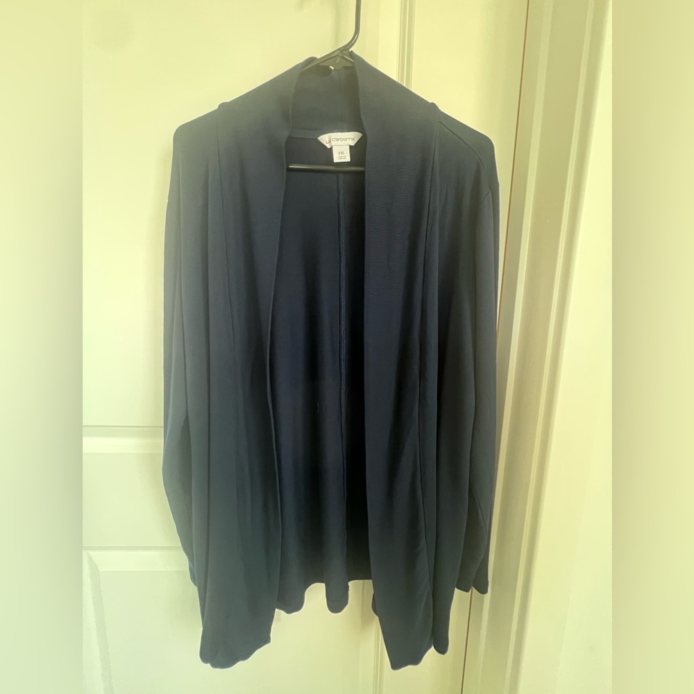 Liz Claiborne Dark Blue Women's Cardigan